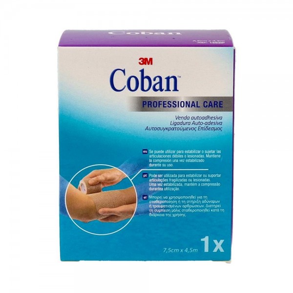 Venda Coban Elast Cohesiva Car 4,5X 7,5