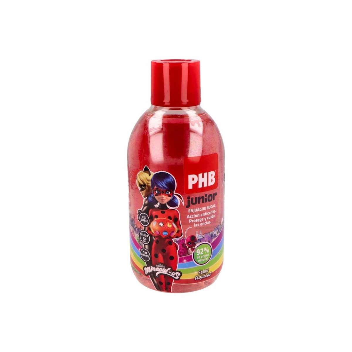 ENJUAGUE BUCAL PHB JUNIOR 500 ML LADYBUG