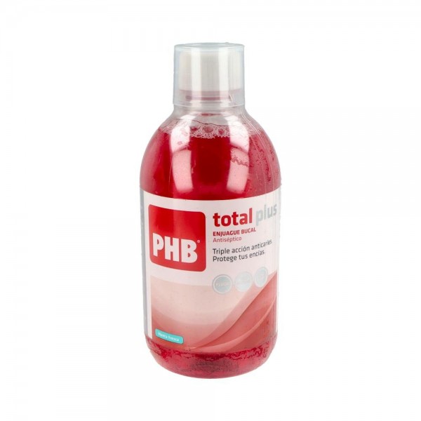 ENJUAGUE BUCAL PHB TOTAL PLUS 500 ML