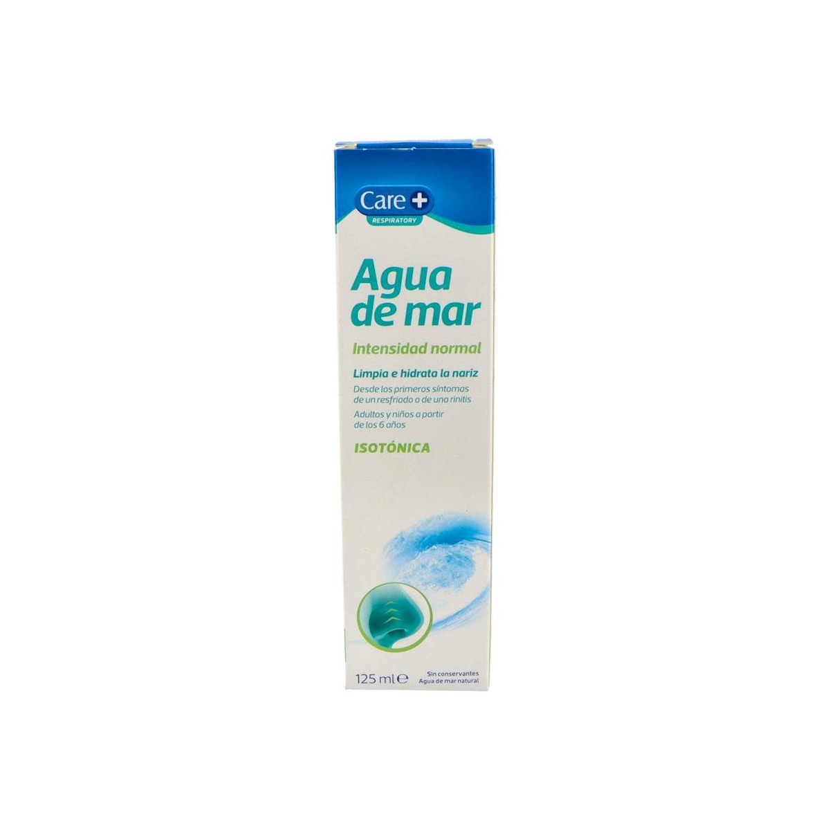CARE+ AGUA DE MAR INTENSIDAD NORMAL 125 ML