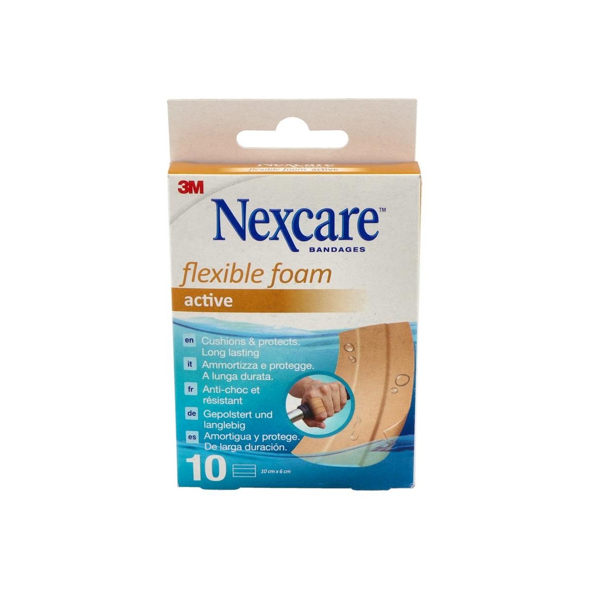 Nexcare Active Strips Adh P/Cor 1Mx6Cm