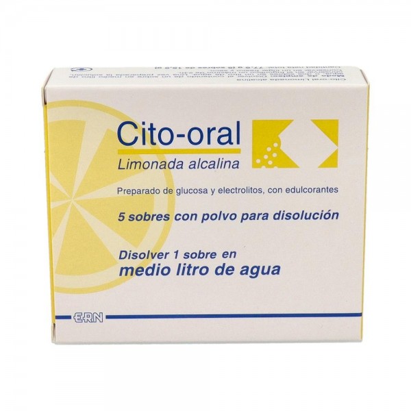 CITO ORAL LIMONADA ALCALINA 5BOLS