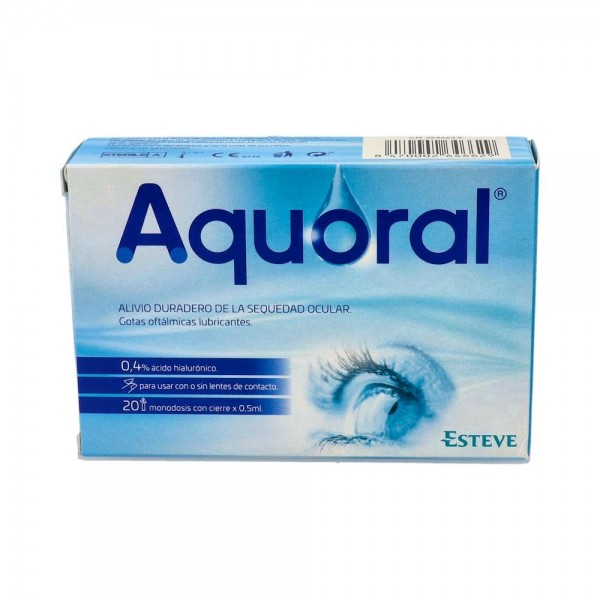 AQUORAL 0,5ML 20 UNIDADES