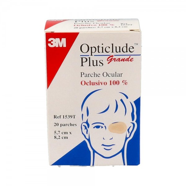 Parche Opticlude-P Ocu G 20U 1539T