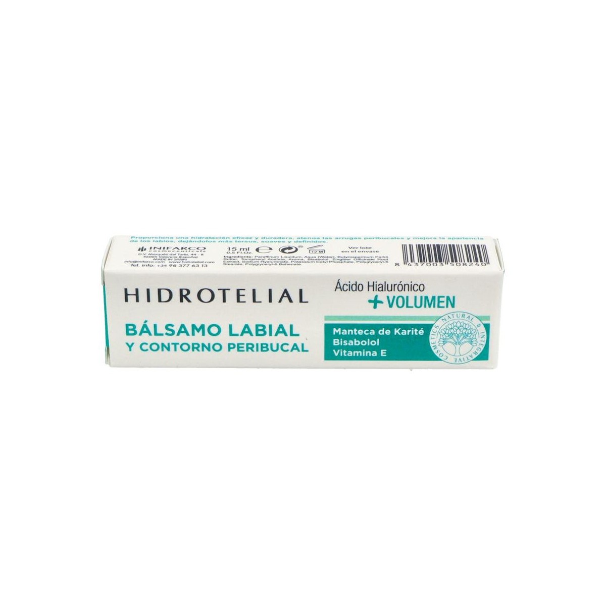 HIDROTELIAL BALSAMO LABIOS 15 ML