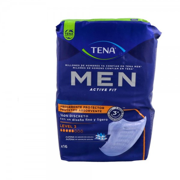Tena For Men Inc-Liger Level-3 16U