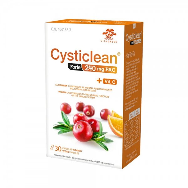 CYSTICLEAN FORTE 30 CAPSULAS SUP.AL.