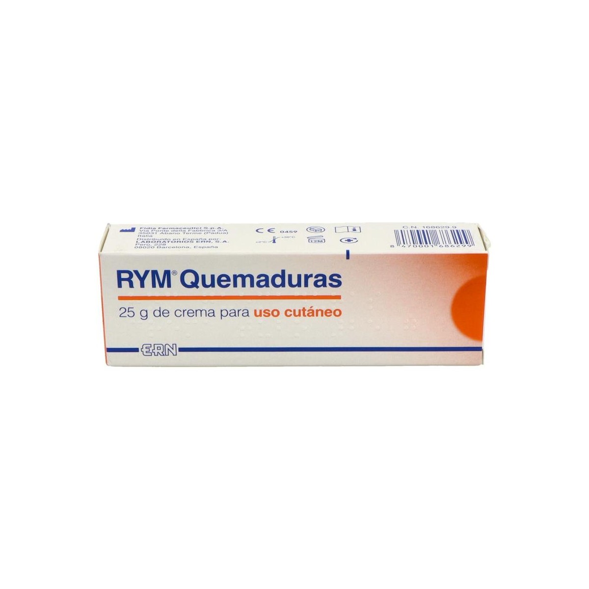 Rym Quemaduras Crema 25 Gr