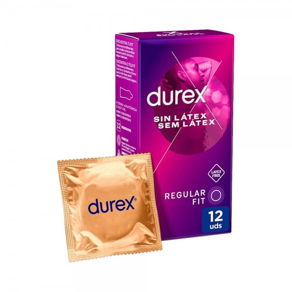 PROFILACTICO DUREX SIN LATEX 12 UNI