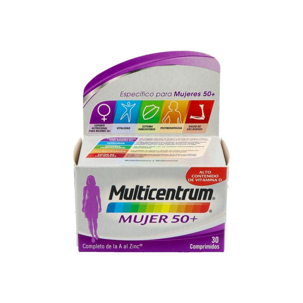 Multicentrum Mujer 50+ 30 Comp