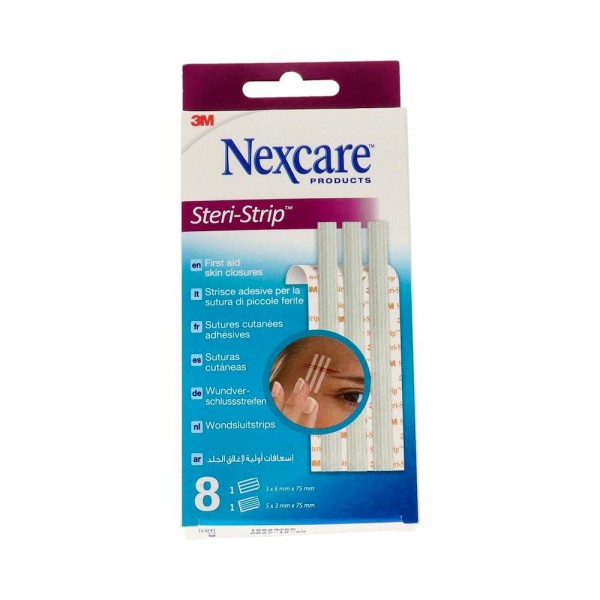 Nexcare Steri Strip 2U 6X75Mm + 5U 3X75Mm