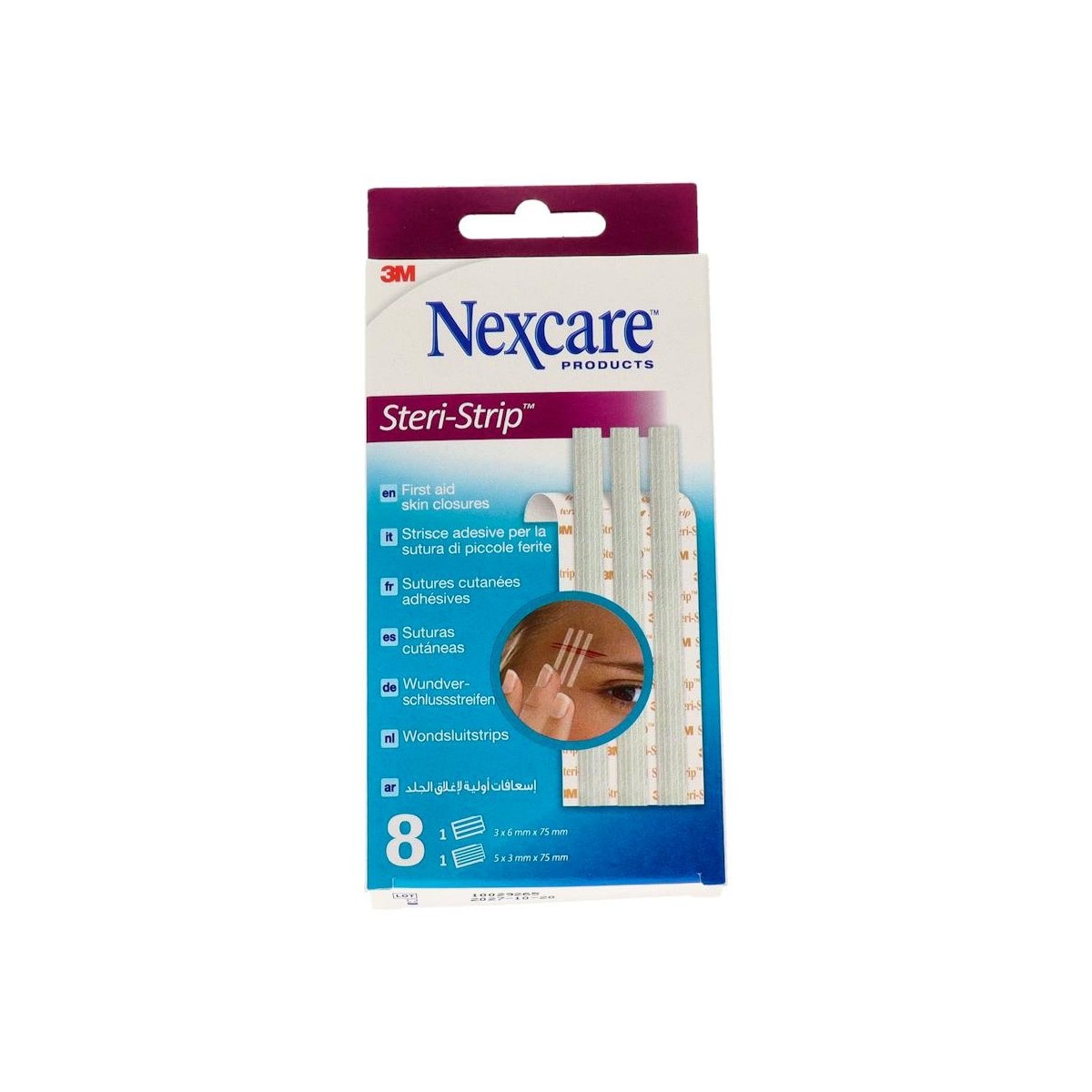 Nexcare Steri Strip 2U 6X75Mm + 5U 3X75Mm