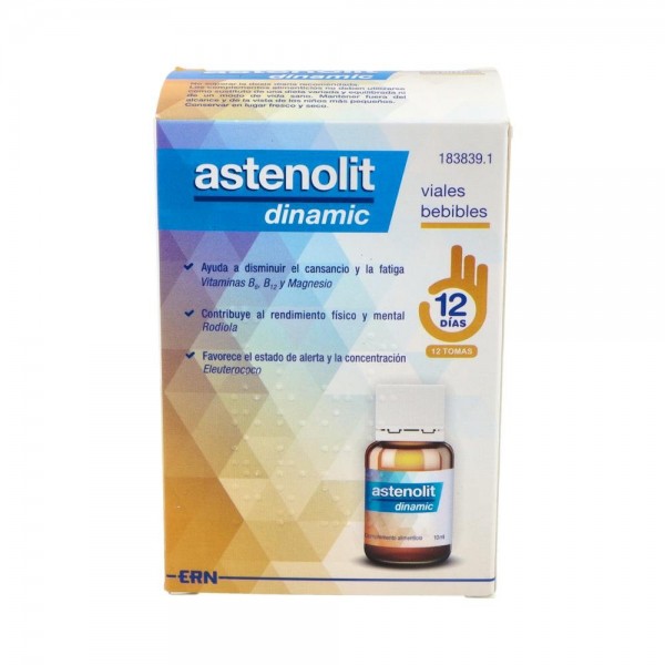 ASTENOLIT DINAMIC 12 VIALES BEB