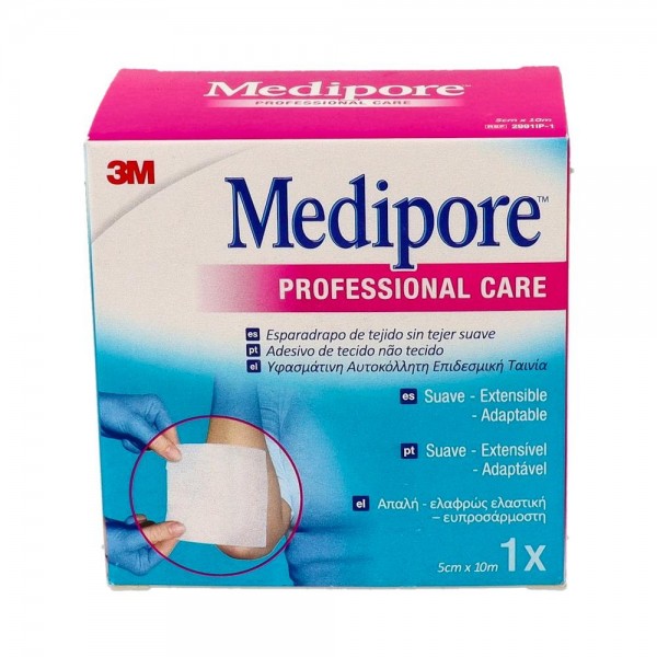 ESPARADRAPO MEDIPORE PREC 10MX 5CM