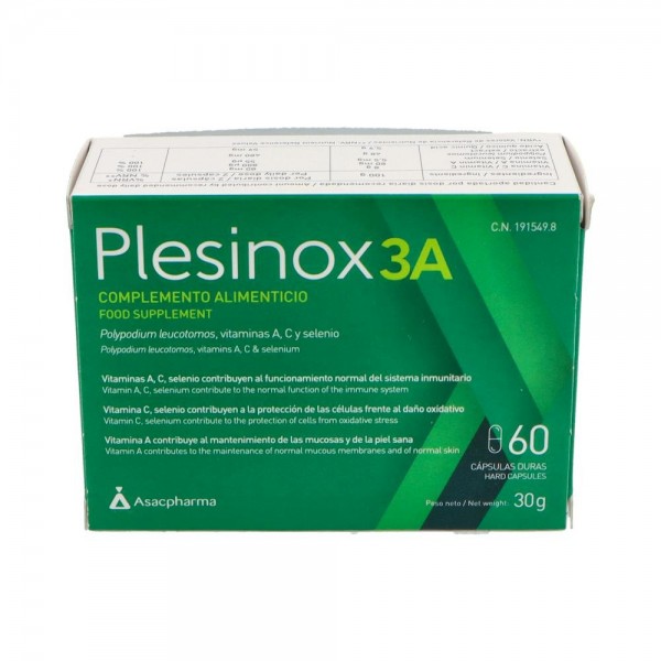 Plesinox 3A 60 Caps
