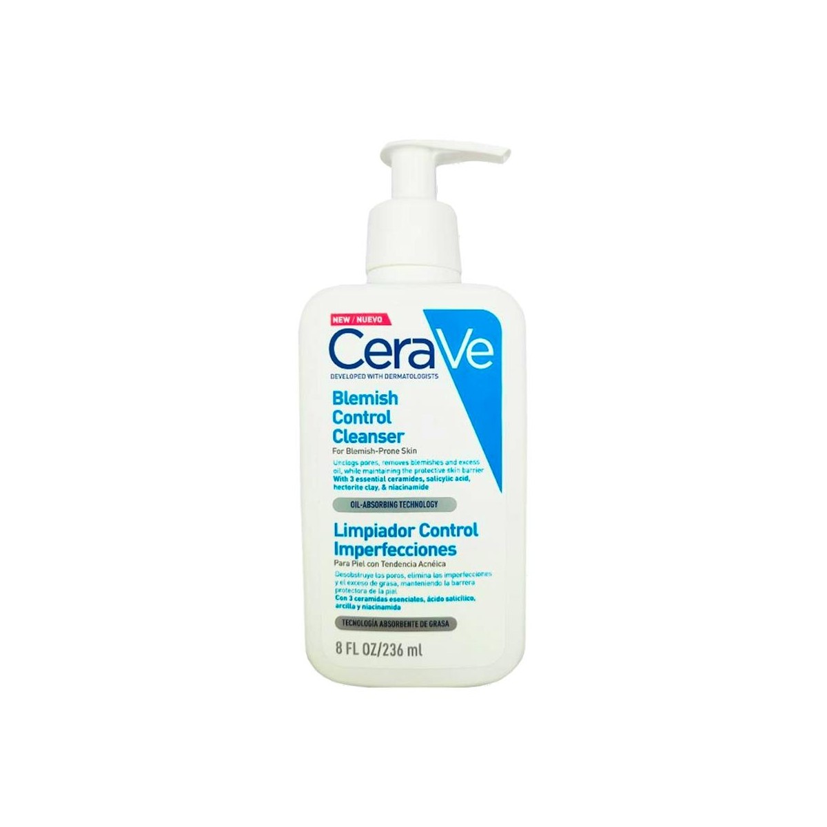 CERAVE LIMPIADOR CONTROL IMPERFECCIONES 236 ML