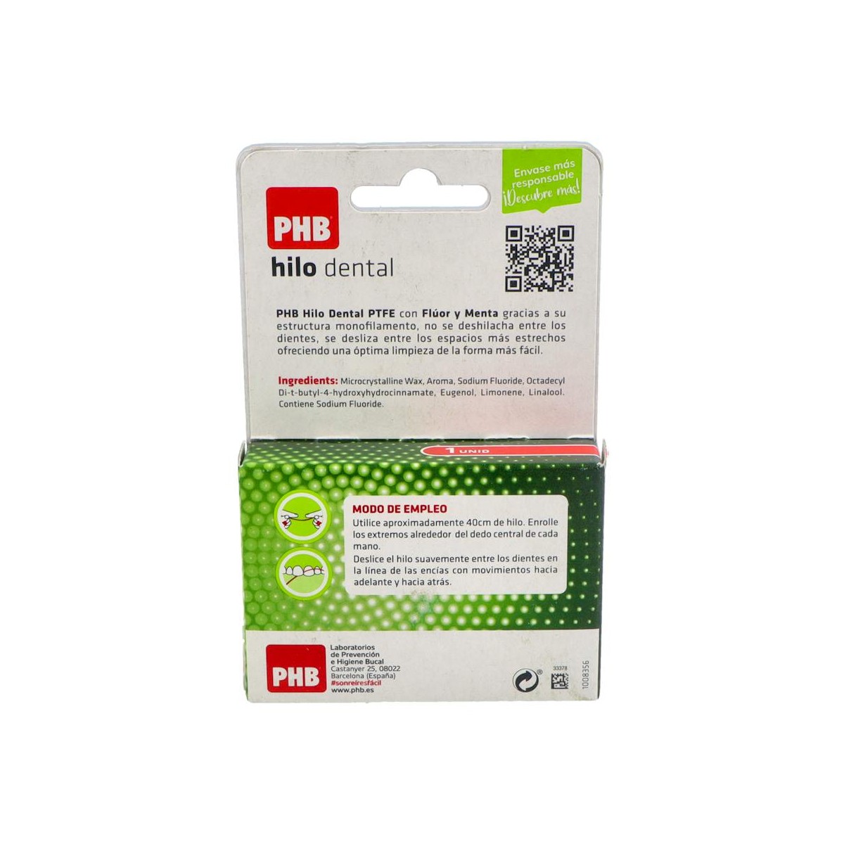 HILO DENTAL PHB FLUOR-MENTA 50 M