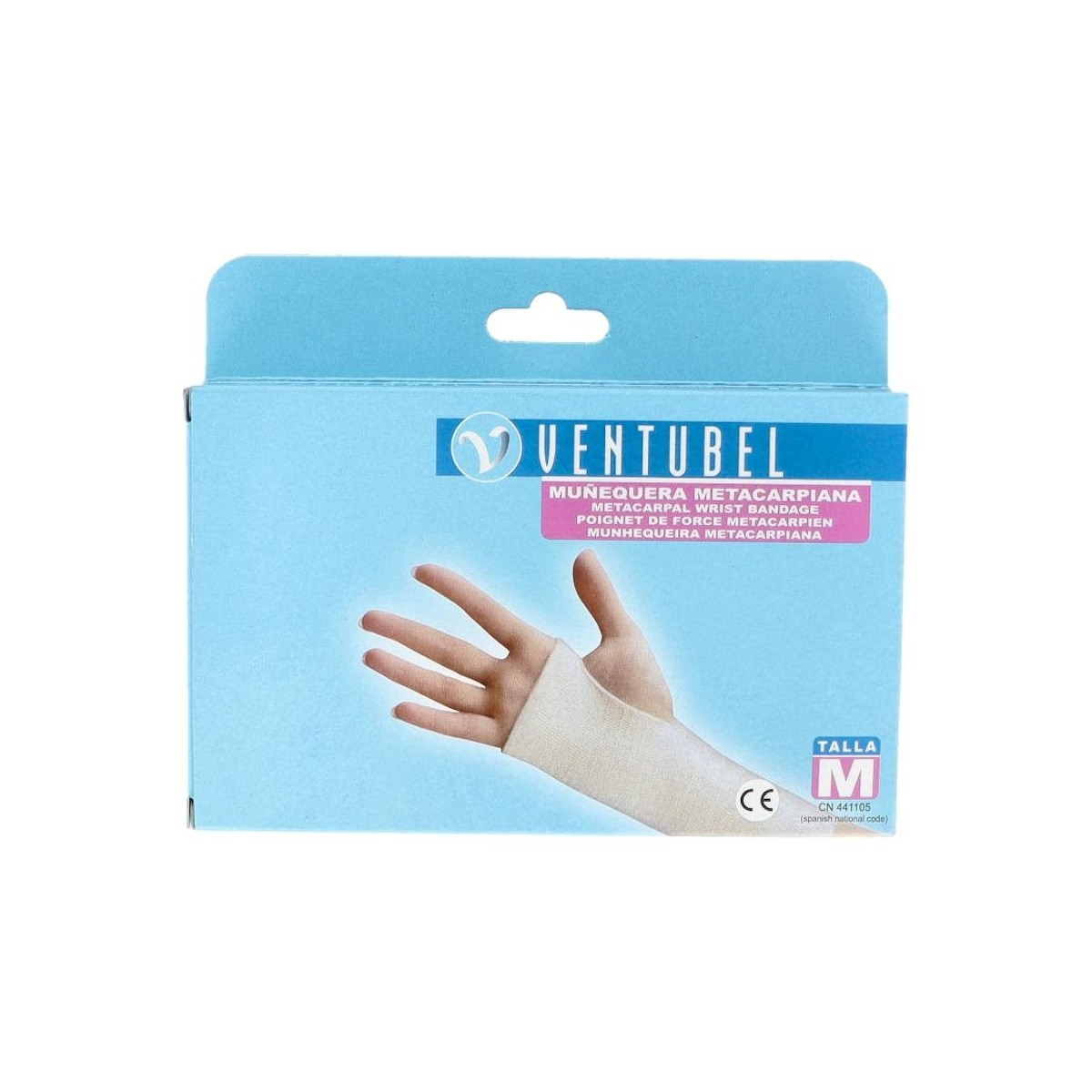 Muñequera Ventubel Metacarpiana 17-21 Cm N2