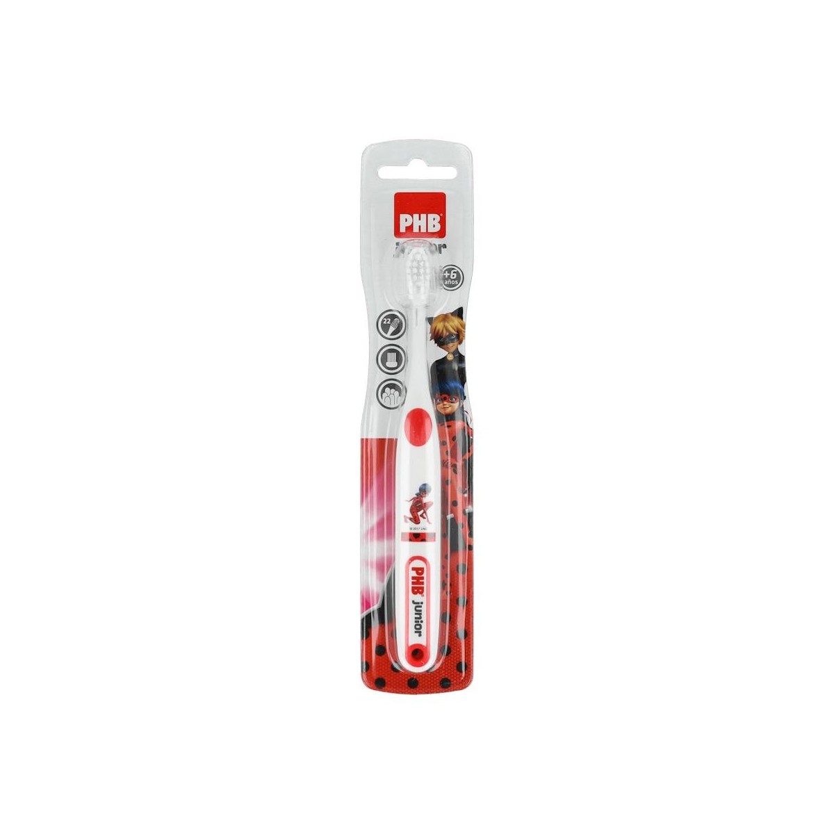 CEPILLO DENTAL PHB PLUS JUNIOR LADYBUG